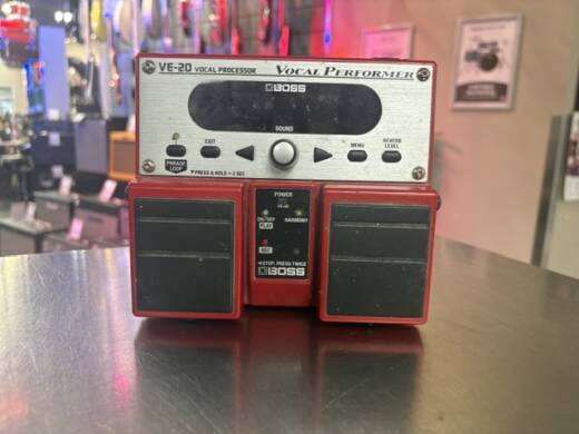 BOSS VE-20 - Vocal Processor | Long & McQuade